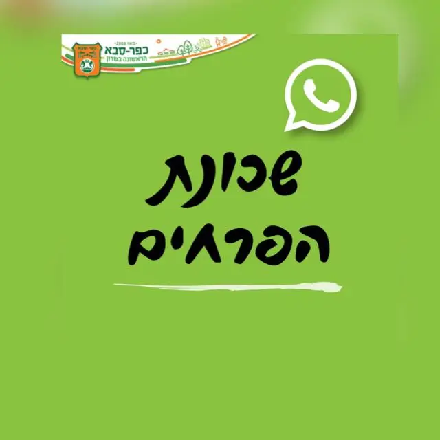 שכונת הפרחים 🌻