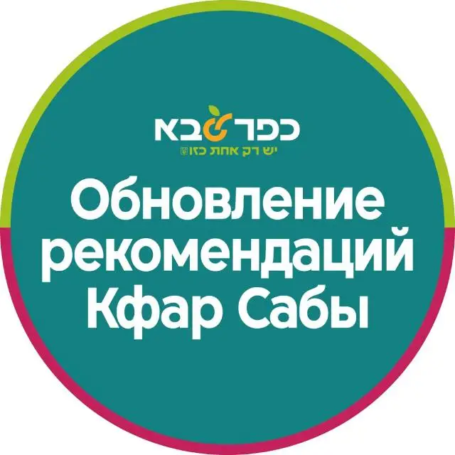 Обновление рекомендаций Кфар Сабы